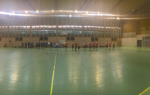 Cette journée de championnat contre Annecy Hand, ancien club de Gilles BOUTTAZ (MJC) était l’occasion de lui rendre un dernier hommage plein d’émotions avec notamment la participation de ses enfants (T-shirt d’échauffement, discours de son ami et ancien président Daniel GAVET, minute d’applaudissement et souvenirs photos). Gilles restera un grand monsieur du Handball « chablaisien », celui qui aura aussi mené les juniors d’Evian jusqu'au championnat de France et quelques années plus tard les seniors aux portes de la national 3. Mais c’est surtout ses qualités de cœur qui l’ont toujours poussé pour vers les autres que tout le monde retiendra. Du coté sportif l’équation était simple pour l’équipe senior masculine : rester invaincu dans cette deuxième phase de championnat et assurer la montée en championnat régional honneur. Les hommes de Thibault RAYMOND ont immédiatement pris le match par le bon bout mais les annécien opposaient une belle résistance avec des tirs de loin et un jeu bien rodé avec le pivot leur permettant de limiter leur retard à 4 buts à la pose. Au retour des vestiaires les locaux nettement plus agressifs en défense, se détachaient au score, bien aidé par les arrêts d’Abbas ZARE (19 arrêts en deuxième mi-temps). Les locaux asphyxiaient l’adversaire comme à leur habitude par des montées de balles rapides et incessantes du duo BENJOUIDA, BOUNOIR, pour conclure le match sur un score de 46 à 29. Grâce à cette belle victoire, l’équipe sénior masculine d’Evian est assurée à trois journées de la fin de terminer championne départementale excellence. Elle est aussi certaine de retrouver le championnat honneur régional l’an prochain, un an seulement après l’avoir quitté …