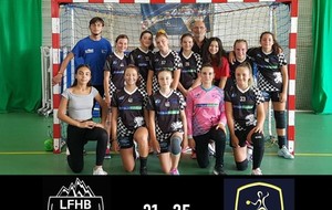 -15 FILLES A : victoire 31-25 contre Annemasse 