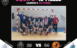 -13 FILLES : victoire 29-04 contre SALLANCHES 