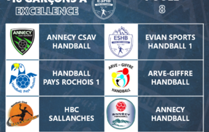 -18 garçons A - Championnat régional excellence / poule 8