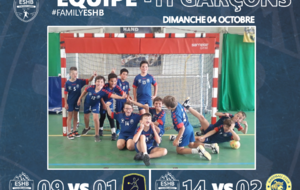 -11 garçons : victoire 9 à 1 contre Annemasse / victoire 14 à 2 contre Chamonix 