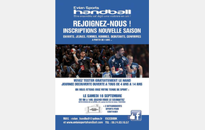 Journée Découverte : testez le handball gratuitement