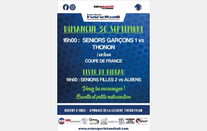 1er tour : COUPE DE FRANCE GARÇONS