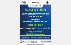 MATCH SENIORS GARÇONS REGIONAL