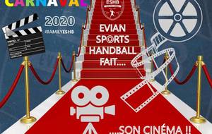 CARNAVAL 2020 | EVIAN SPORTS HANDBALL FAIT SON CINÉMA !!!