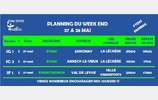 Matchs du week-end (27-28 Mai)