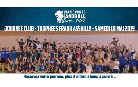 INFOS IMPORTANTE |JOURNÉE CLUB 18 MAI 